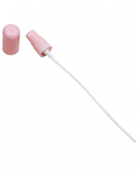Kunststoff-Spray-Zerstäuberpumpe 18/410, rosa inkl. Verschlusskappe hoch rosa
